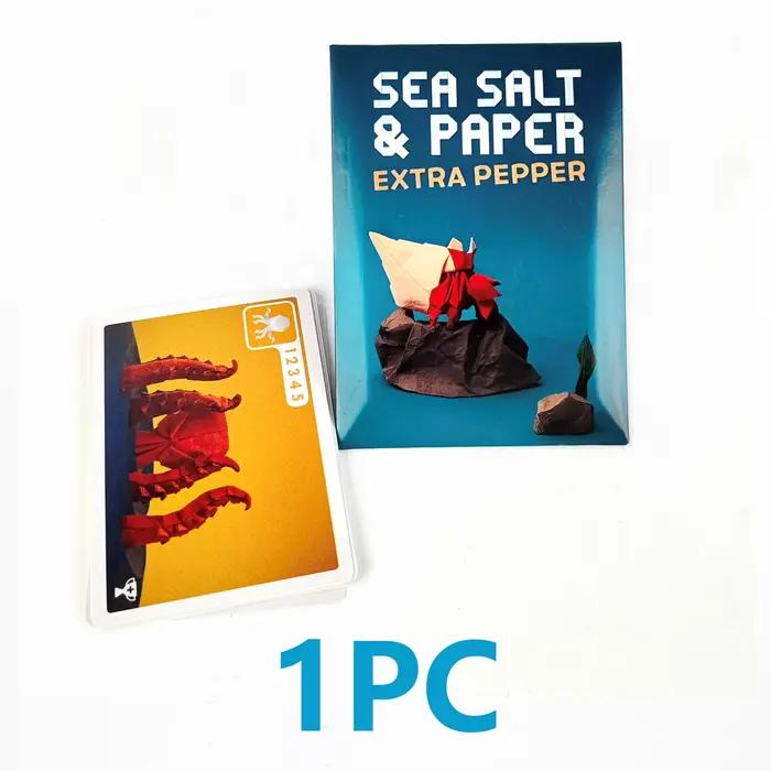 Meilleur jeu de cartes tactique rapide et amusant CABO Pandasaurus Sea Salt Paper SKY TEAM pour 2 à 