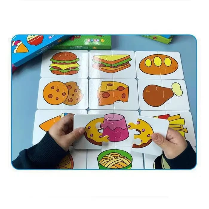 Jouets Puzzle pour bébés, animaux, camion de fruits, cartes graphiques, jeux assortis, jouets Montes