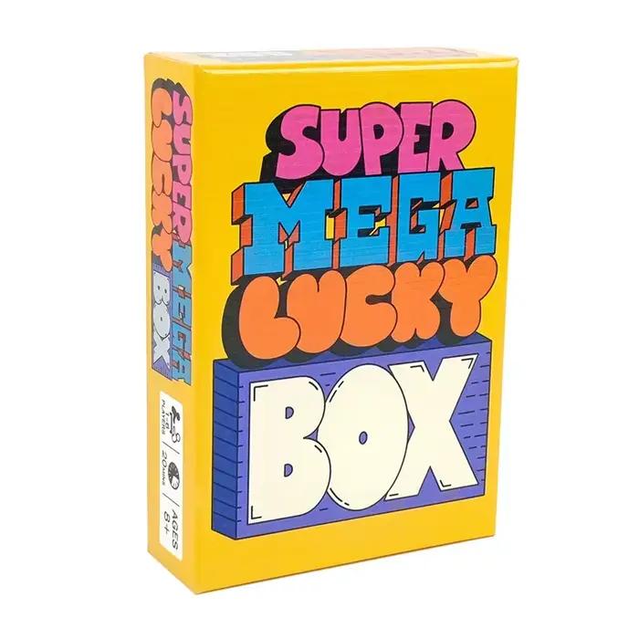 Super Mega Lucky Box, jeu de société, jeu de cartes stratégique pour 1 à 6 joueurs, idéal pour les s