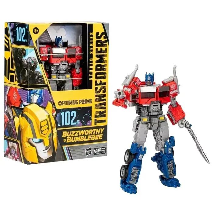 Nouveaux transformateurs Toy Studio série Buzzworthy Bumblebee BB102 Voyager classe Optimus Prime Ro