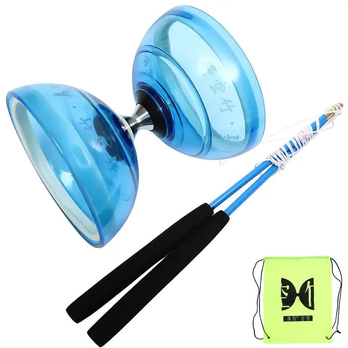 1 ensemble professionnel Diabolo de Triple roulement Diabolo jouet Diabolo Yoyo chinois Diabolo joue