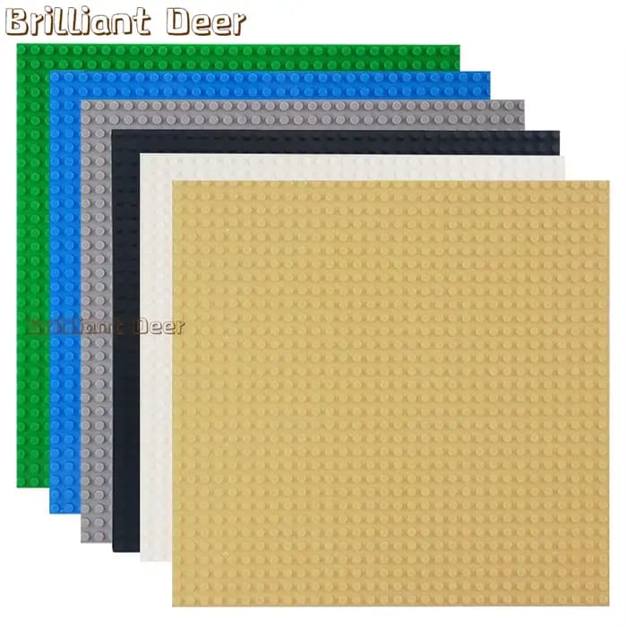 Blocs de construction classiques 32x32 32x16 points, plaque de Base MOC, briques de petite taille, p