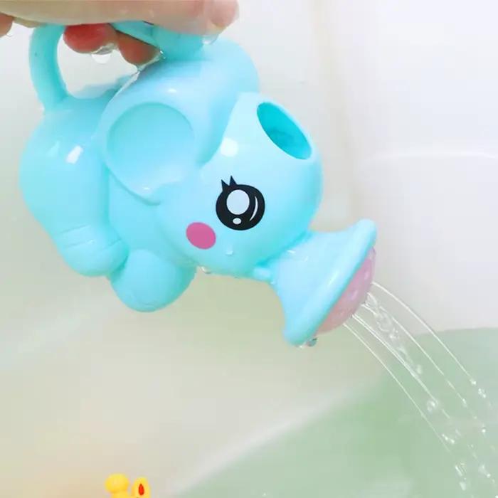 Jouet de bain pour bébé, bain mignon éléphant douche natation pulvérisation d'eau nuages douche joue