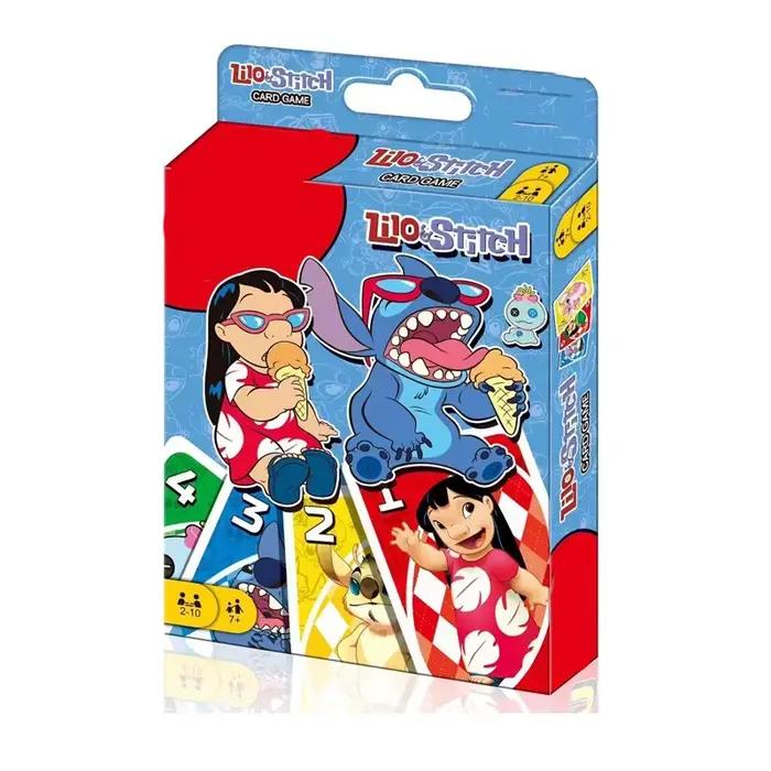 NOUVEAUTÉ! Jeu de cartes UNONE Stitch pour les soirées en famille, avec des graphismes sur le thème 