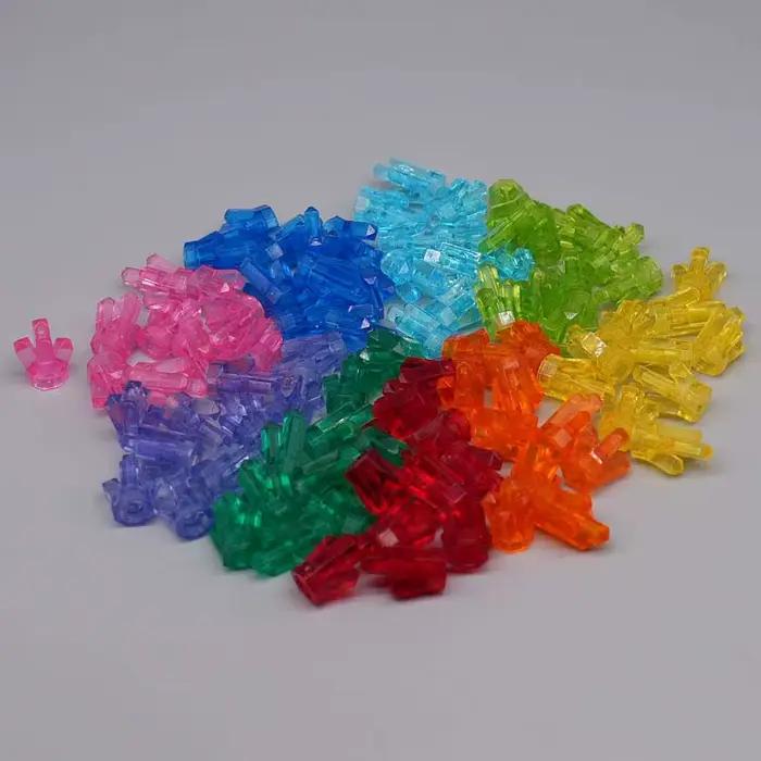 MOC City Treasure Series – ensemble d'accessoires, blocs de construction, minerai d'or, argent, cris