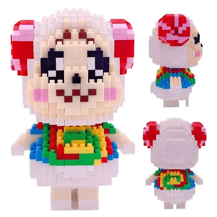 Blocs de construction animal Crossing, 28 sortes d'animaux, modèle Raymond, blocs de construction An