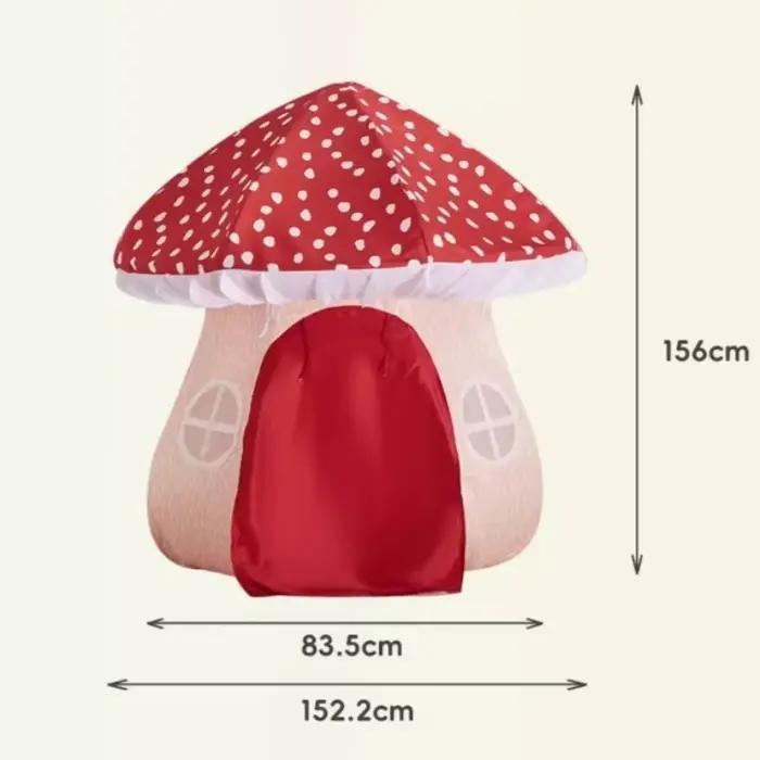 Tente pour enfants en forme de cabane en forme de champignon, tente de Camping pour dormir, pique-ni