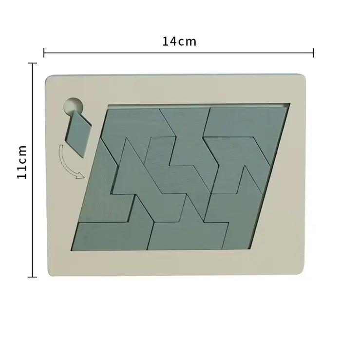 Puzzle Impossible en bois : le défi de l'insoluvable, le mystère des pièces supplémentaires, casse-t