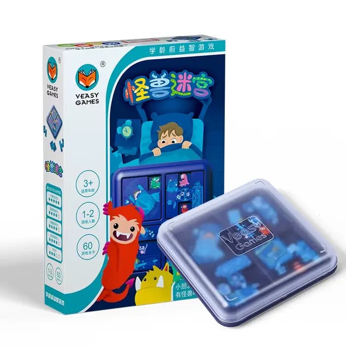 Puzzle monstre labyrinthe stratégie jeux de société Portable cache-cache multijoueur interactif fête