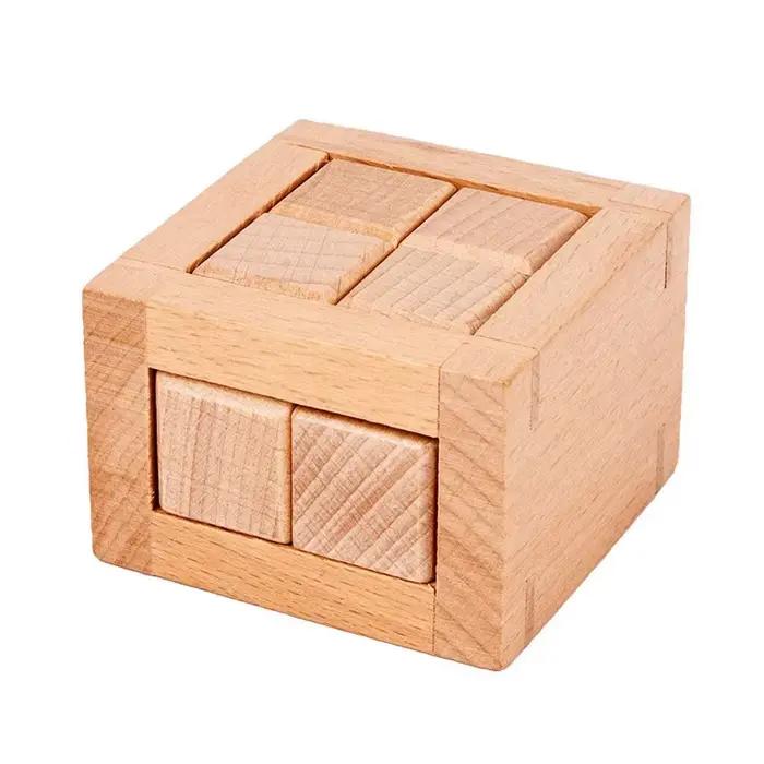 Puzzle en bois d'installation pour adultes et enfants, boîtes 3D difficiles, déverrouiller les tease