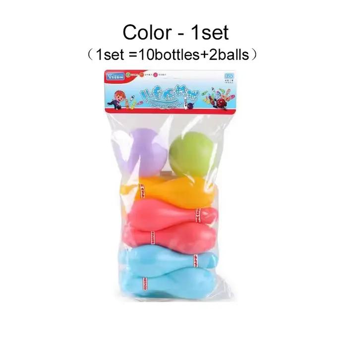 Ensemble de Bowling, jeu de fête, jouets de sport, balle et épingles, jouet de Bowling en plastique 