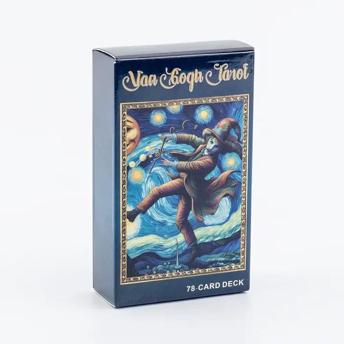 Jeu de cartes de tarot Van Gogh 78 cartes, jeux de société, illustration, divination, sagesse, carte