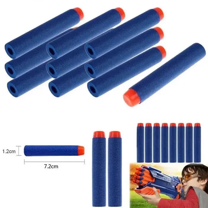 Balles de recharge rondes à tête ventouse en EVA pour pistolets jouets pour enfants, accessoires pou