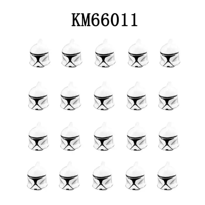20 pièces/ensemble blocs de construction WM2276 clone soldats KM66011 briques Figure Figurines X021 