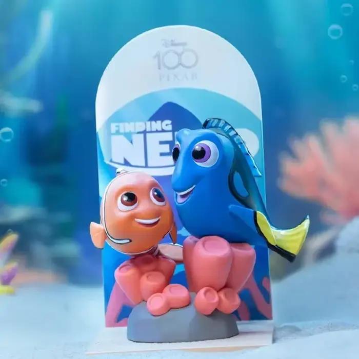 POP MART Disney 100th anniversaire Pixar série boîte aveugle jouets Kawaii Anime figurine Caixa Caja