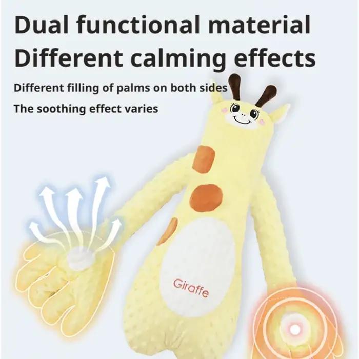 Nouvelle poupée de confort Pat And Hug, peluche apaisante pour les enfants qui couchent sur le dos, 