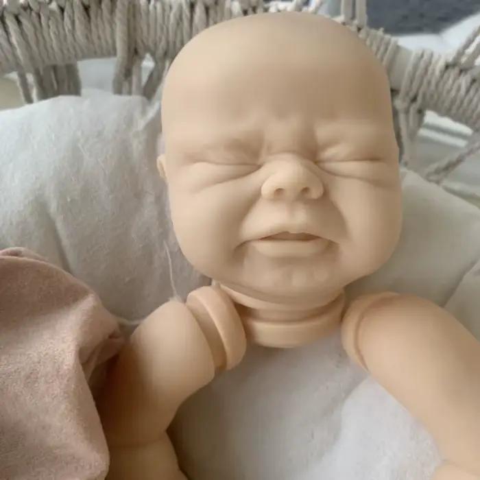 17 pouces Bebe Reborn Kit Vincent inachevé poupée pièces jouets pour enfants Kit Reborn souple Silic