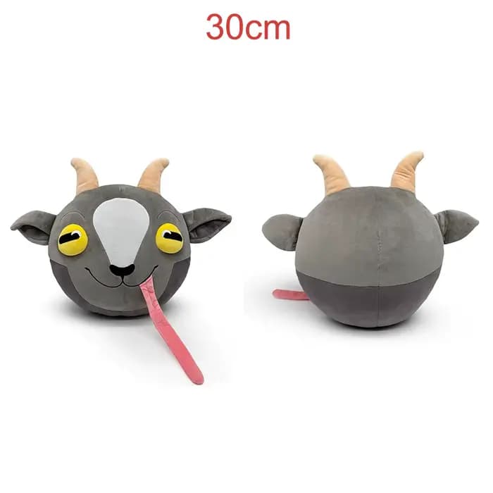 Peluche Chèvre Simulateur, Coussin Décoratif pour la Maison, Poupée en Peluche Chèvre Amusante, Arti