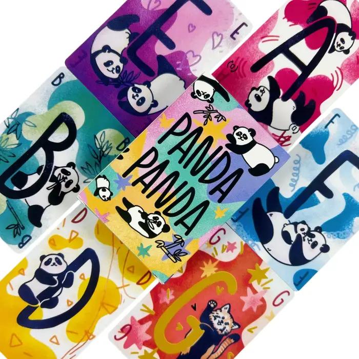 PANDA PANDA Jeu de cartes 2-4 joueurs, jeu de table amusant pour la famille/les fêtes, divertissemen