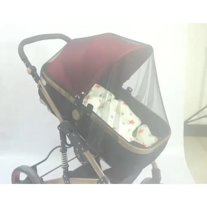 Moustiquaire pour poussette de bébé, landau d'été, filet de Protection contre les insectes, chariot 