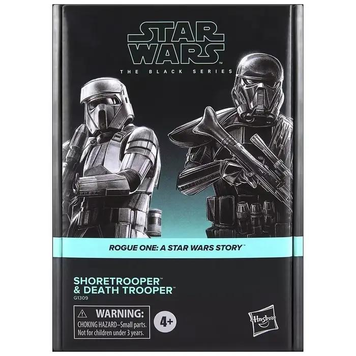 Hasbro Star Wars The Black Series Shoretrooper & Death Trooper, lot de 2 figurines, collection de fi