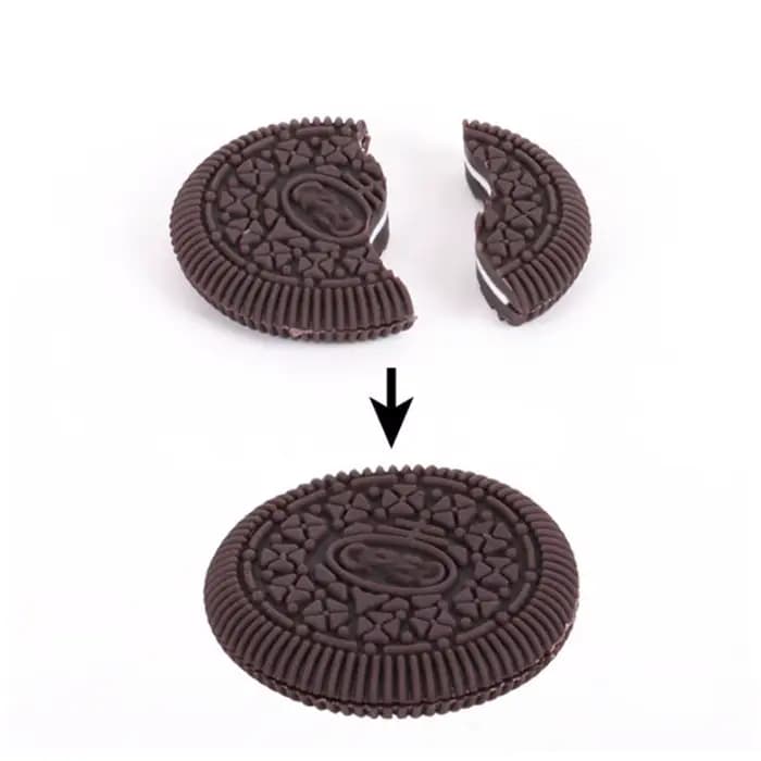 Tours De magie Biscuit mordre restauré morsure Cookie gros plan Illusion magicien accessoire Juegos 