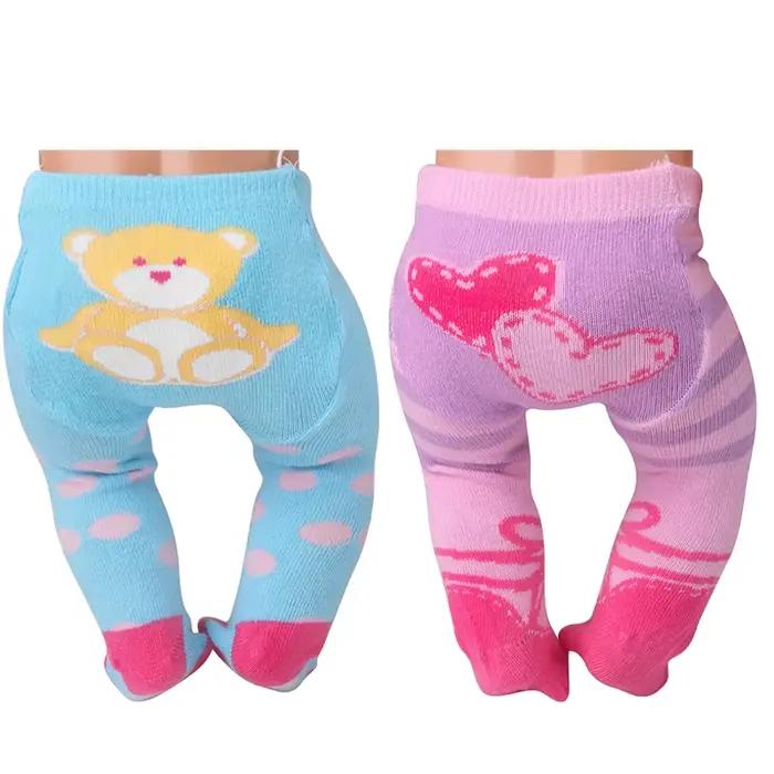 Leggings de Poupées pour Bébé Fille Américaine, Vêtements de Chiffon, Bas de Corps, Cadeaux d'Annive