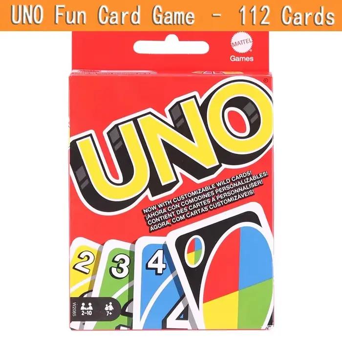 Cartes de collection authentiques UNO Elite Racing Hot Wheels Co-branded, jeu de table pour collecti