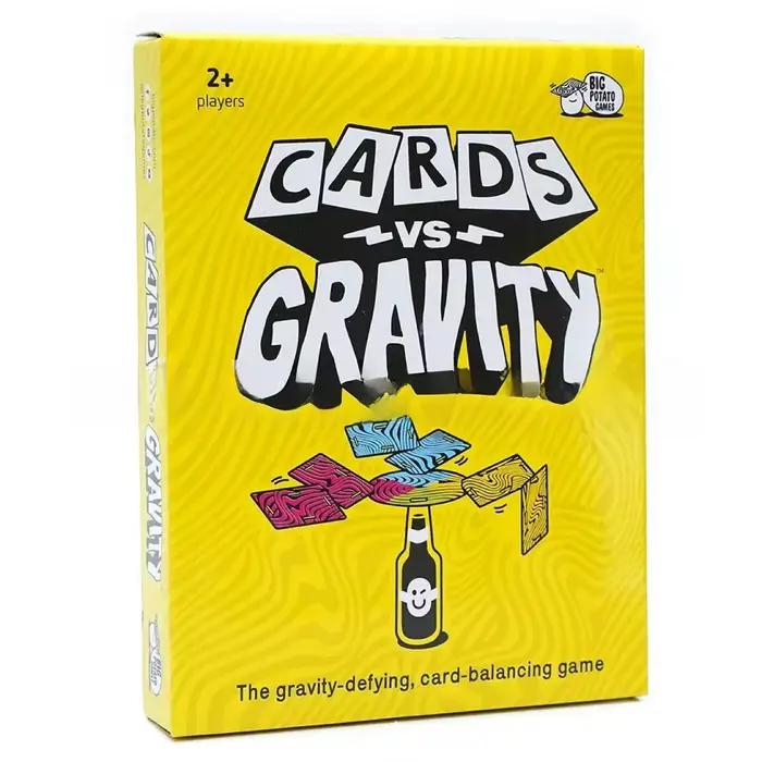 Nouveau jeu de cartes anti-gravité, jeu éducatif pour les fêtes, jeu de société pour les familles, j