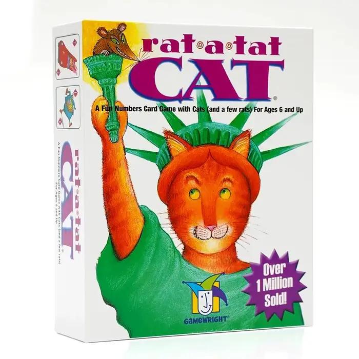 Jeu de cartes Rat A Tat Cat : des chiffres amusants avec des chats (et quelques rats) pour les enfan