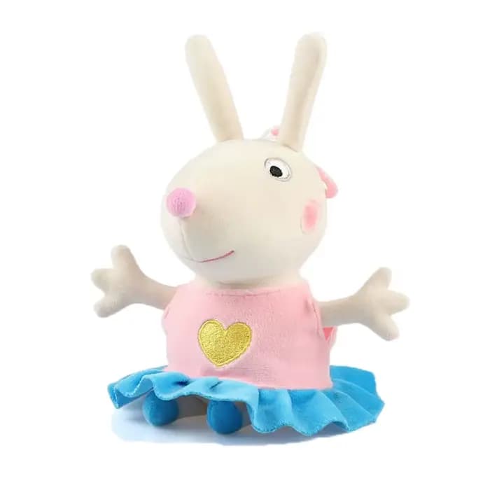 19 cm 100% véritable PEPPA porc peluche poupée douce Peppa George Zoe Suzy Rebecca Emily Danny Pedro