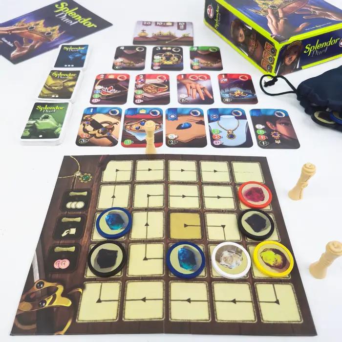 Splendid Gem Duel, jeu de société stratégique – Divertissement et amusement pour les soirées en fami