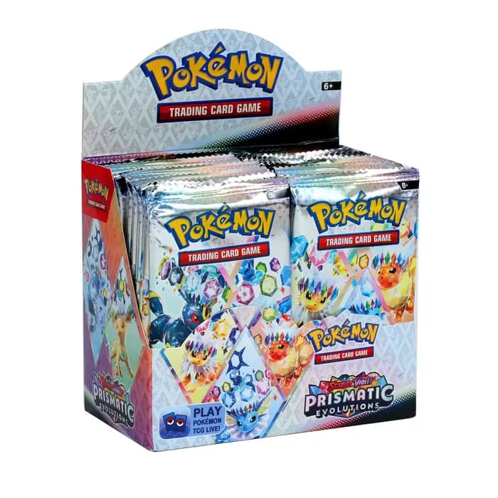 360 cartes Pokémon Prismatic Evolutions PHANTASMAL FLAMES Scarlet Violet 151 Black Bolt Booster Batt