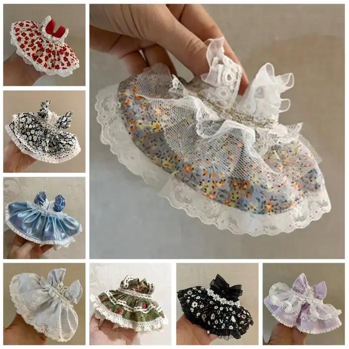 Vêtements de poupée élégants de 15 à 15cm, jolie robe de poupée mignonne, jouet décontracté pour fil