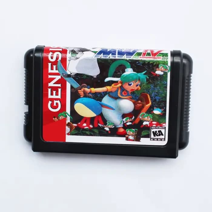 Carte de jeu Monster World IV 16 bits MD pour consoles Sega MegaDrive Genesis 16 bits