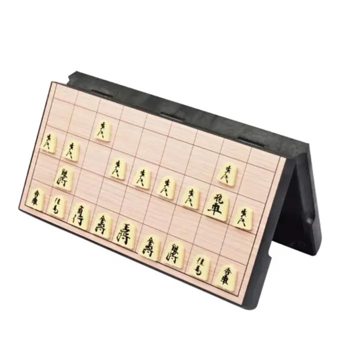 Jeu d'échecs pliable japonais, Shogi, jeu de société, jouet d'intelligence