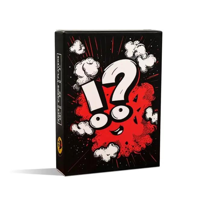 Nouveau paquet de 50 cartes de jeu de société interactives vérité ou mal pour les accessoires de jeu