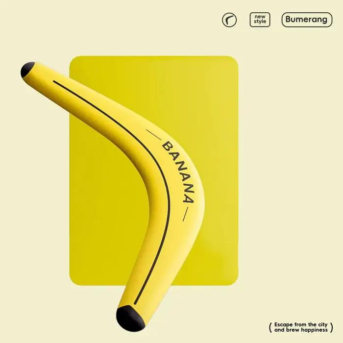 Boomerang en forme de V, sport doux et élastique, disque volant, jouets interactifs pour enfants et 