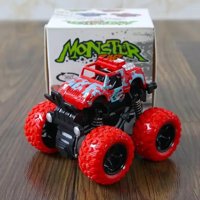 Jouets Monster Truck pour enfants, véhicules à friction, à pousser et à faire rouler, meilleur cadea