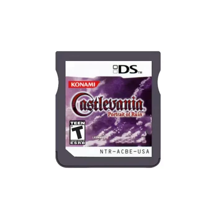 Cartouche de jeu NDS série Castlevania, Rondo Of Ruin Order Of Ecclesia, version américaine (compati
