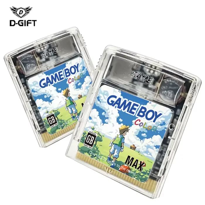 Pour Gameboy Color 2000 en 1 carte de jeu GB Max OSV4 Version système avec carte 4G TF pour Console 