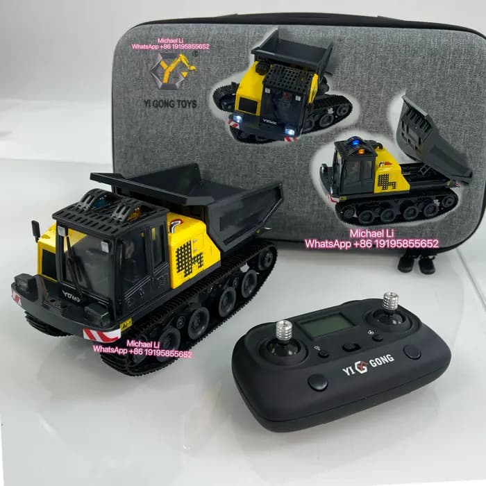 RTR 1/50 T14R Panther électrique RC camion à benne basculante sur chenilles véhicule de Construction