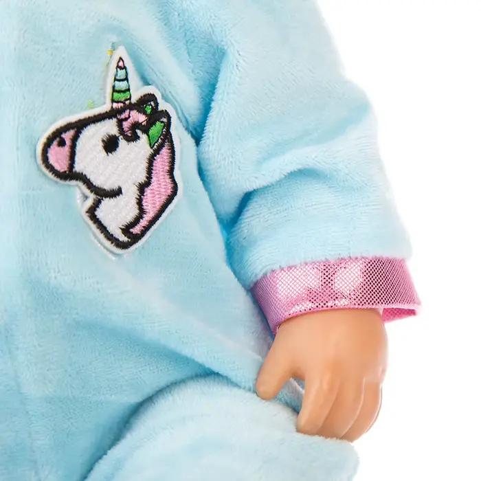 Pyjama joint pour poupées, costume et chaussures pour bébé de 18 pouces, 43cm, barboteuse mignonne, 