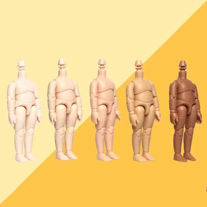 Ensemble de pièces de rechange pour le corps, pour Ymy Gsc, tête irrigation, 1/12 bjd
