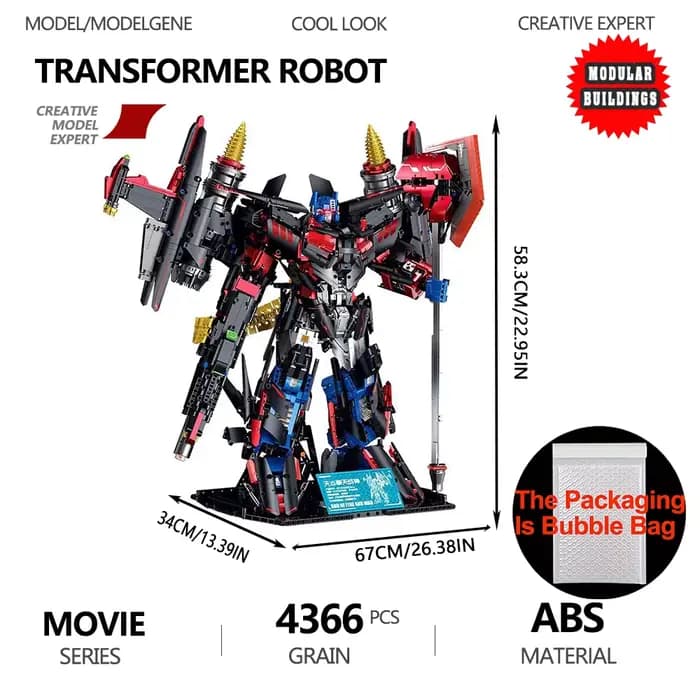Décennie s de Construction Mécaniques Kokor Knight Of War pour Enfants et Adultes, Robot Armure d'Av