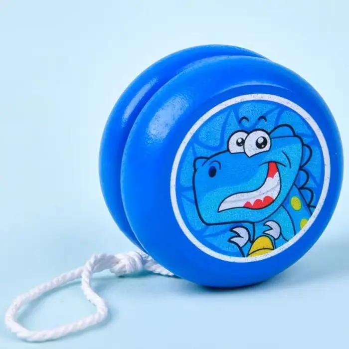 Yoyo en bois primaire pour enfants, jouets créatifs d'animaux, concentration d'intérêts, haute quali