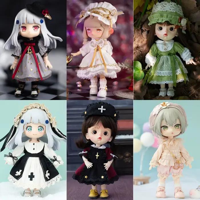 Nouveau Ob11 poupée Suki Ins vêtements jupe poupée princesse robe costume poupée robe de chambre pou