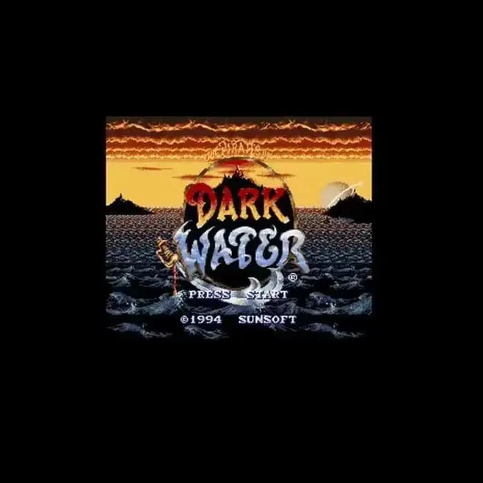 Carte de jeu Pirates of Dark Water, version NTSC, 16 bits, 46 broches, grande carte grise pour jeu a