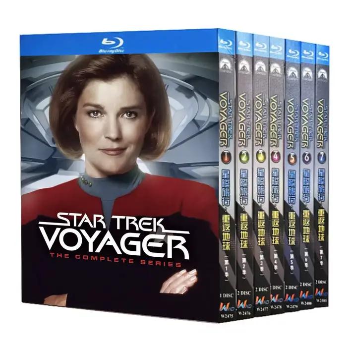 Série télévisée Star Trek Voyager saisons 1-7 en coffret Blu-ray Ultra HD haute définition BD