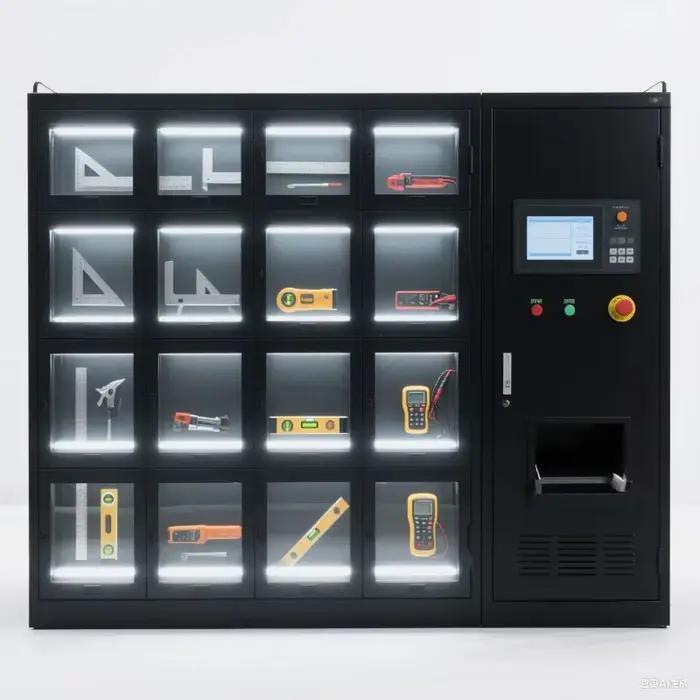 Casier de stockage d'outils automatisé haute capacité, distributeur automatique en libre-service pou
